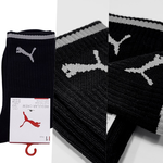 [秉宸] PUMA Fashion素色跳豹半統襪 3入 黑白 BB124808, , large