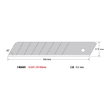 【SDI 手牌】美工刀片-大 18mm 10片 / 盒 1404H, , large