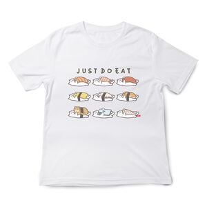 JZ TEE Sushi Cat Print Graphic Tee