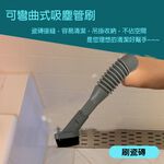 GS MALL 台灣製造 可彎曲式吸塵管刷  隙縫刷 清潔刷具 軌道刷 溝槽刷 刷子  彎曲刷 管刷, , large
