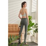 YOGA FLOW Alma Bra - 麻花短版上衣 - 銀灰白 Grey Light, , large