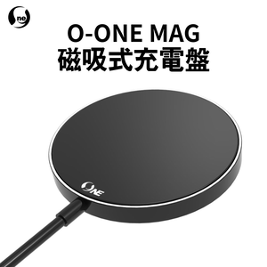 [O-ONE] O-ONE MAG Magnetic Charging Pad Ultra-Slim Premium Design Precise Magnetic Alignment 15W Fast Charging Compatible with iPhone & Android