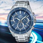 CASIO 卡西歐 EDIFICE 冒險運動三眼計時手錶 EFR-552D-2A, , large