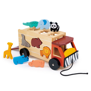 【Mentari】Shape Sorting Safari Truck