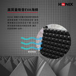 【KONIX】便攜可折疊式隔音罩-五門 附防噴網 居家錄音室 直播Podcast, , large