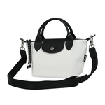 LONGCHAMP LE PLIAGE ENERGY 迷你再生帆布二用包/白色, , large