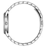 CITIZEN 星辰 光動能大三針時尚女錶 送禮-銀x白/34mm EM0411-71A, , large