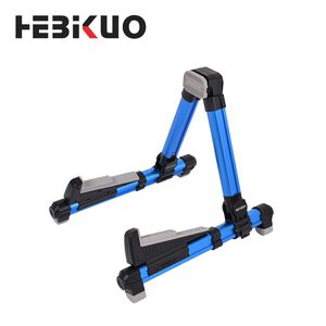 HEBIKUO M-40 鋁製材質輕量化折疊吉他架 藍色款【敦煌樂器】