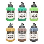 *需預訂*超取最多5瓶 AP鳳凰亮光壓克力顏料500ml (單瓶) 共18色425天藍, , large