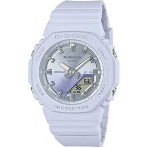 CASIO 卡西歐 G-SHOCK 日落時刻 漸層環保雙顯手錶-藍 GMA-P2100SG-2A