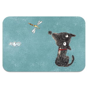 【Monster】 Soft Diatomaceous Earth Absorbent Mat &ndash; DUCKY SHEN Collection (60x40cm) &ndash; Dooggyy