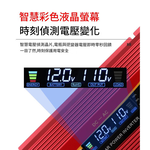 Dual-plug car inverter - Xuyuan Red 4000W 12V/24V universal model, , large