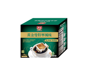 【廣吉】 濾掛咖啡-黃金曼特寧風味100g（10入）