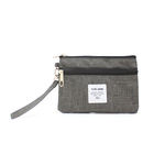 【YUN JOIN 】Travel 日系織面多功能手挽收納包-灰色 萬用包 手拿包 手挽包 化妝包 隨手包 錢包, , large