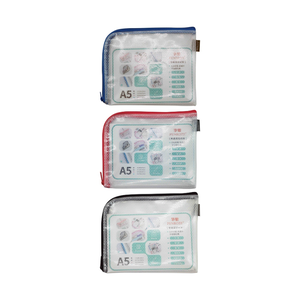 【PENROTE 筆樂】A5 EVA L型環保網格收納袋 藏青