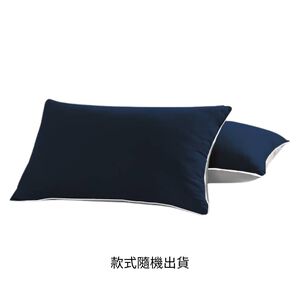 吸濕排汗抗菌絲柔棉舒眠枕(款式隨機出貨)