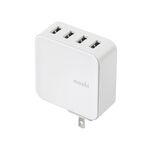 Moshi ProGeo 旅充系列 USB 4-Port 充電器 (35W，US美規)  2.4A 快充 萬國充電, , large