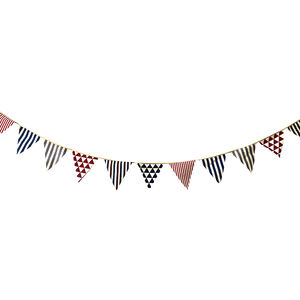 Camping Party Pennant Banner
