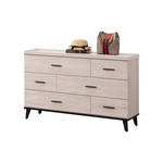 【唯熙傢俱】凱熙橡木白六斗櫃 抽屜櫃, , large