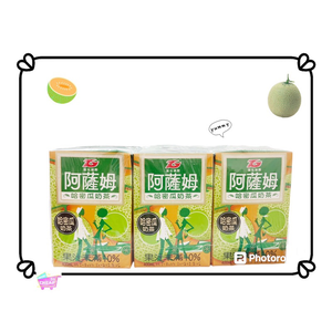 阿薩姆奶茶系列400mlx6入 ( 哈密瓜奶茶口味 ) 好喝香濃👍