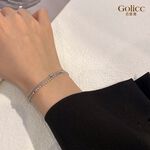 【Gulicc 】古莉可 手鍊 嘻哈金屬雙層手鍊, , large
