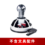 【O-Life】Semi-circular rotating storage box - black and white, , large