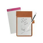 【Green Board】7.2吋磁性電紙板 MT7進階收納組(電紙板x2+手寫筆+皮革夾) MIT雙專利設計 0.5mm超薄軟性電子紙 局部清除手寫板, , large