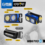 8PP MB-6703 Cabin Type Sensing Headlight Dual Light 1000 Lumens, , large