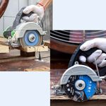 台灣現貨！木工鋸片 萬用鋸片 新型合金木工鋸片 實木板鋁合金切割片 合金角磨機鋸片 切割機電鋸 切割片 木工 裝潢, , large