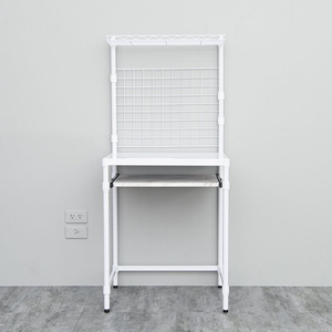 【Y HOUSE】小書桌 工作桌 電腦桌 辦公桌 多功能桌-60x45x135cm-白色