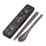 【百科良品】日本製 我的世界 創世神 Minecraft 麥塊 環保筷子+湯匙組 18CM(日本境內版), , large