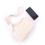 BOTTEGA VENETA 小牛皮Cassette編織包/哈密瓜色, , large