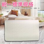 金德恩 GS MALL 台灣製造 一入 透氣釋壓護頸乳膠枕 63x41cm 彈性枕 透氣枕 乳膠枕 護頸枕 釋壓枕 枕頭, , large