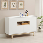 【唯熙傢俱】羅伊原木雙色4尺餐櫃, , large