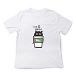 JZ TEE Black Cat - I'm Fine Graphic Tee, , large