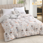 【Betrise】I'm awesome | Graphene Thermal Storage Antibacterial Tencel Skin Friendly Velvet Washable Warm Winter Quilt 180x210CM-Upgraded Thickened Version 3kg, , large