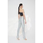 YOGA FLOW Skylar Bra - 單肩交叉鏤空短版上衣 - 淨黑 Black, , large
