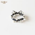 【Gulicc 】古莉可 髮圈 編織串珠手鍊兩用髮圈, , large
