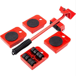 Multifunctional Moving Tool Set (5 Pieces): Heavy Item Mover, Furniture Moving Pad, Casters, Moving Tool, Labor-Saving Moving Tool, Transporter, , large