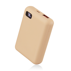 [RONEVER] 迷你快充行動電源-10000mAh D01 奶茶