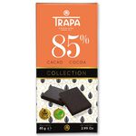Trapa精選85％黑巧克力片85g, , large