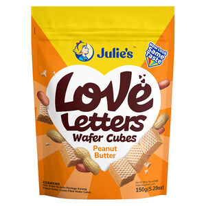 love letter wafer cubes-peanut butter