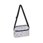 |快速出貨|Lesportsac Daniella Crossbody 拉鍊斜背包 側背包 - 織錦花語, , large
