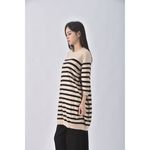 (S) milet韓牌質感圓領杏色洋裝二手衣, , large
