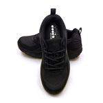 DIADORA迪亞多那 休閒氣動越野鞋 女運動鞋 女鞋 登山鞋 輕量 針織 透氣 散熱 排濕 保護後跟 穩定 止滑 黑, , large