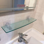 [Beargood sticker] Long Acrylic Wall Shelf, , large