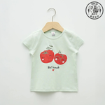 【SOLO Vintage】LCW Baby Toddler Cute Tomato 2 T-Shirts 2 Pants Set 4 Piece Set Made in Turkey 12-18m, , large