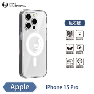 【O-ONE】【軍功II防摔殼】O-ONE MAG APPLE iPhone 15 Pro 磁吸手機殼 抗撞防摔 保護殼