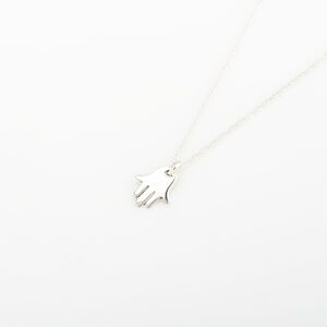 【Angel & Me】守護 好運 法蒂瑪之手 Hamsa s925 純銀項鍊 生日 情人節 禮物