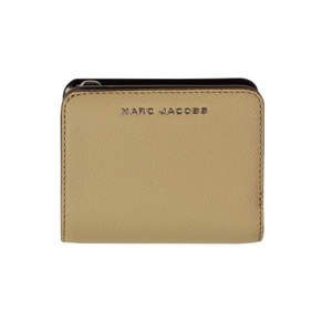 平行輸入【MARC JACOBS 馬克賈伯】LOGO短夾 零錢款 卡其
